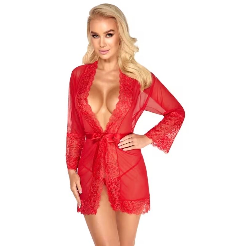 Kissable kimono Rood