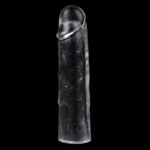 LoveToy Flawless Clear Penis Sleeve + 1" / 2.5 cm - Transparent