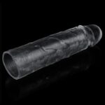 LoveToy Flawless Clear Penis Sleeve + 1" / 2.5 cm - Transparent