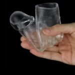 LoveToy Flawless Clear Penis Sleeve + 1" / 2.5 cm - Transparent
