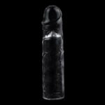 LoveToy Flawless Clear Penis Sleeve + 2" / 5 cm - Transparent