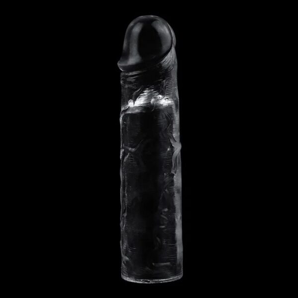 LoveToy Flawless Clear Penis Sleeve + 2" / 5 cm - Transparent