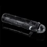LoveToy Flawless Clear Penis Sleeve + 2" / 5 cm - Transparent