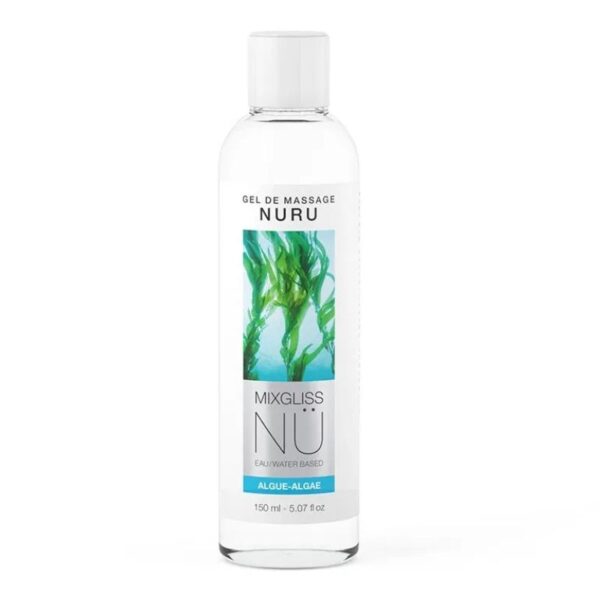 Mixgliss NU Algue - massage en glijmiddel op waterbasis - 150 ml