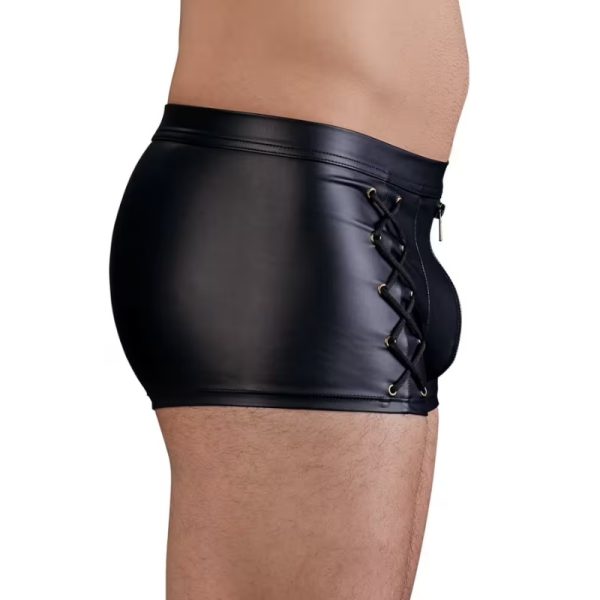 Nek boxer Zwart met rits