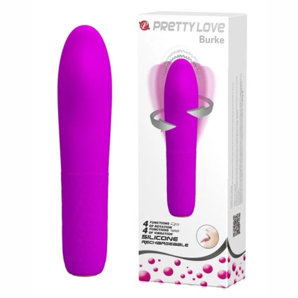 Pretty Love - Burke - Classic Vibrator - Pink