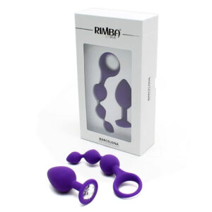 Rimba Barcelona anal toys - Purple