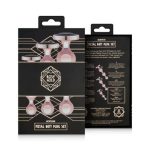 Rosy Gold Metalen Buttplug set - Roségoud