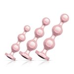 Rosy Gold Metalen Buttplug set - Roségoud