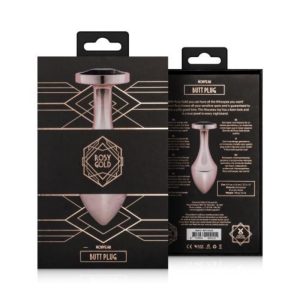 Rosy Gold Nouveau Butt Plug Metaal - Roségoud
