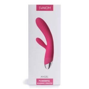SVAKOM - Angel - Rabbit Vibrator - Pink
