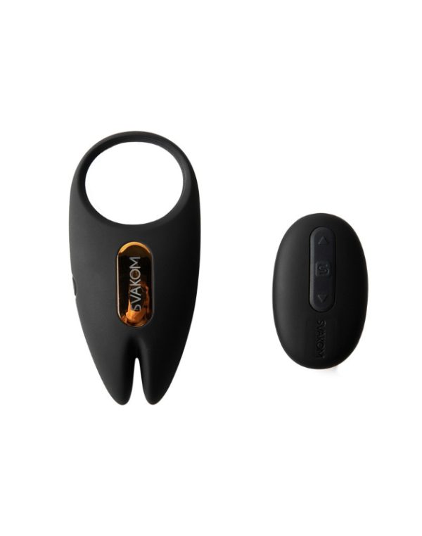SVAKOM - Winni 2 - Cockring Vibrator with Remote Control - Black