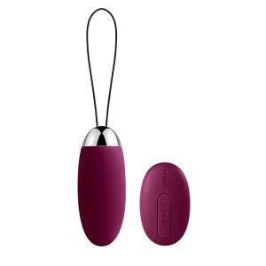SVAKOM Elva - Egg Vibrator with Remote Control Purple