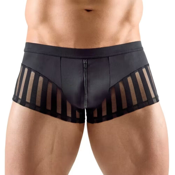 Svenjoyment zwarte boxer met strepen