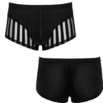 Svenjoyment zwarte boxer met strepen