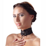 Cotelli Halsband met vetersluiting