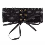 Cotelli Halsband met vetersluiting