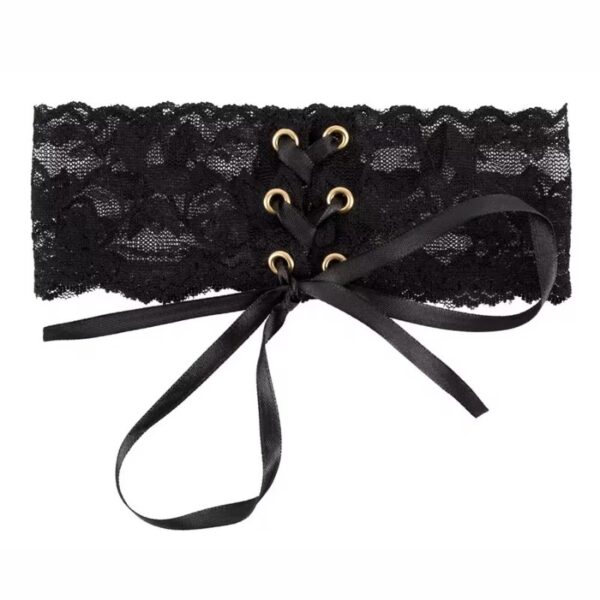 Cotelli Halsband met vetersluiting