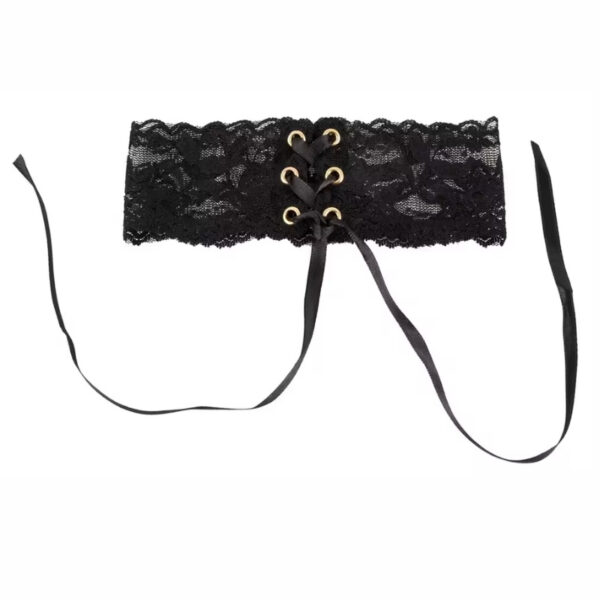 Cotelli Halsband met vetersluiting