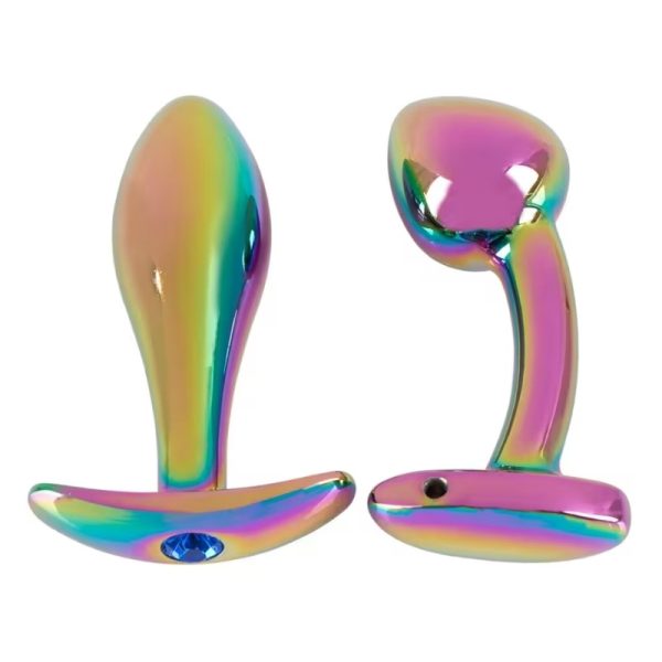 Metalen Butt Plug Set in regenboogkleuren
