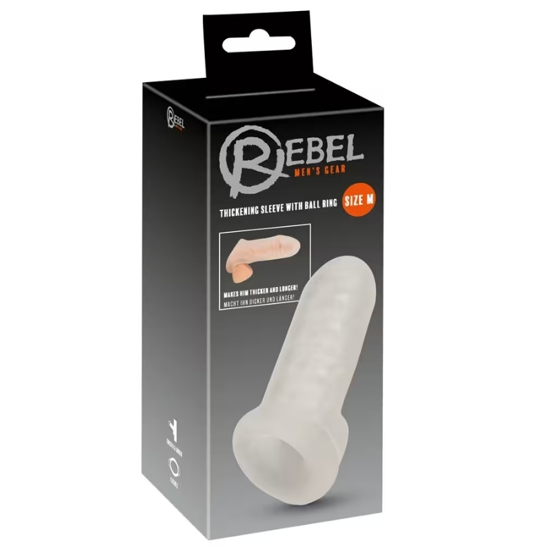 Rebel Thickening Sleeve with Ball Ring 16.5cm