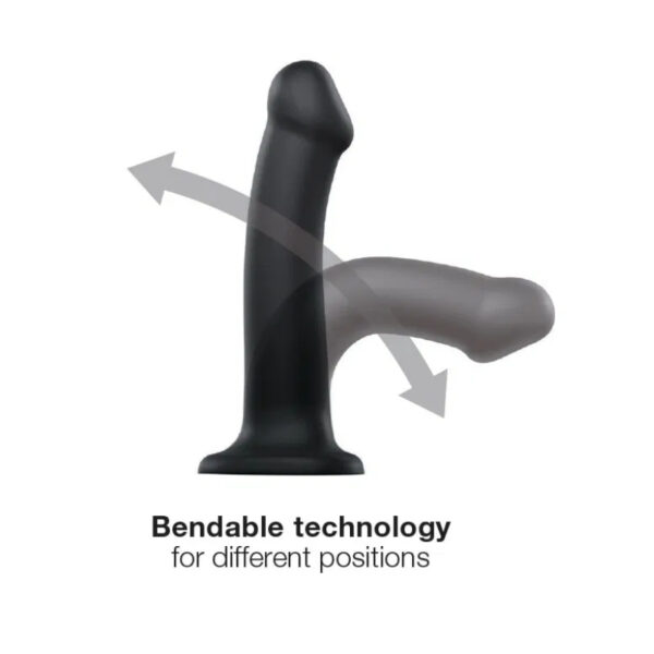 Strap-On-Me Dual Density Dildo paars M - 18 cm