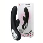 Pretty Love Elmer - Rabbit Vibrator zwart