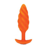 B-Vibe Swirl - Textured Vibrating Plug Medium