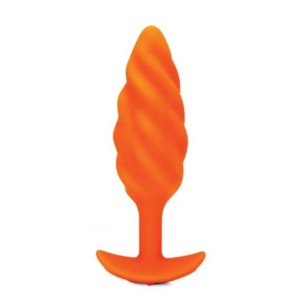 B-Vibe Swirl - Textured Vibrating Plug Medium