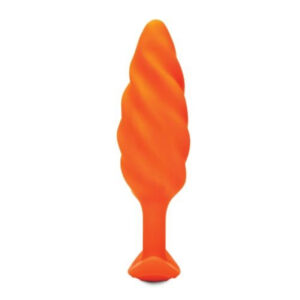 B-Vibe Swirl - Textured Vibrating Plug Medium