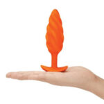 B-Vibe Swirl - Textured Vibrating Plug Medium