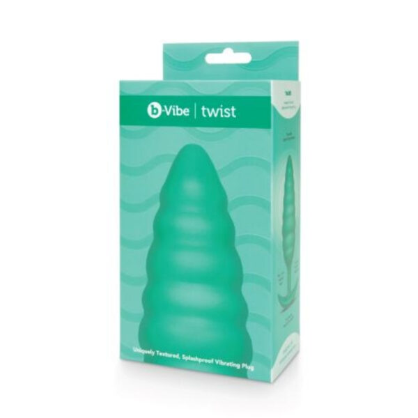 B-Vibe Twist - Textured Vibrating Plug Large