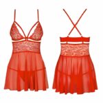 Obesessive babydoll rood