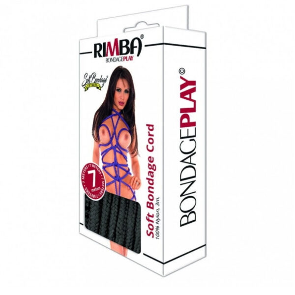 Rimba Bondage rope zwart - 7 m