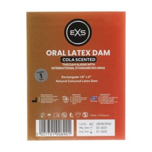 EXS Oral Dam cola - 1 stuk