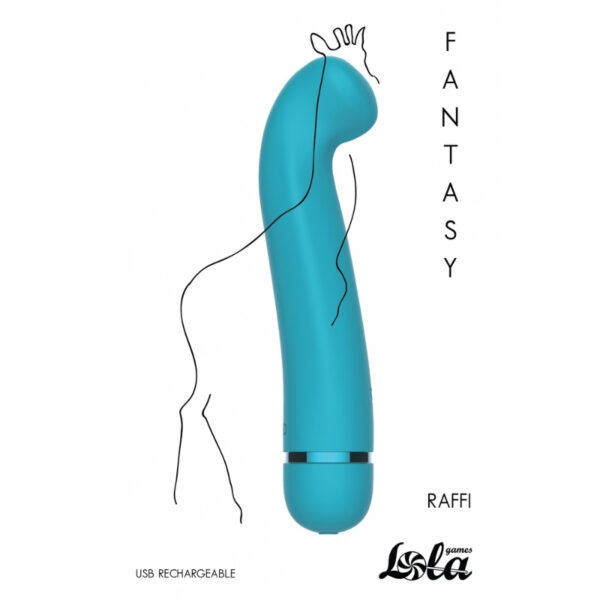 Fantasy Raffi Blue - g-spot vibrator