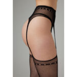 Jarretel Panty Tula - Zwart OS