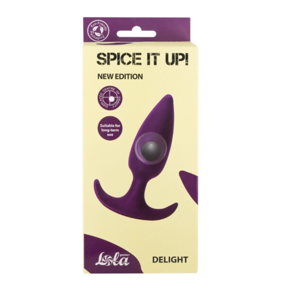 Spice it up Delight - plug met verkeerd zwaartepunt paars