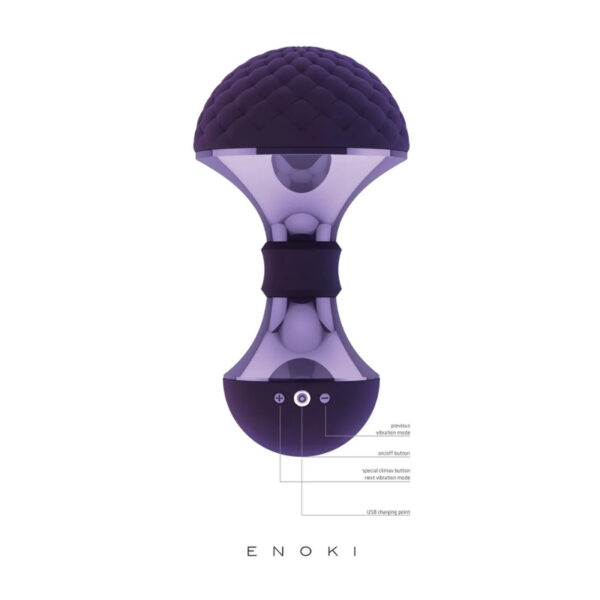 Vive Enoki - Bendable Massager Wand Paars