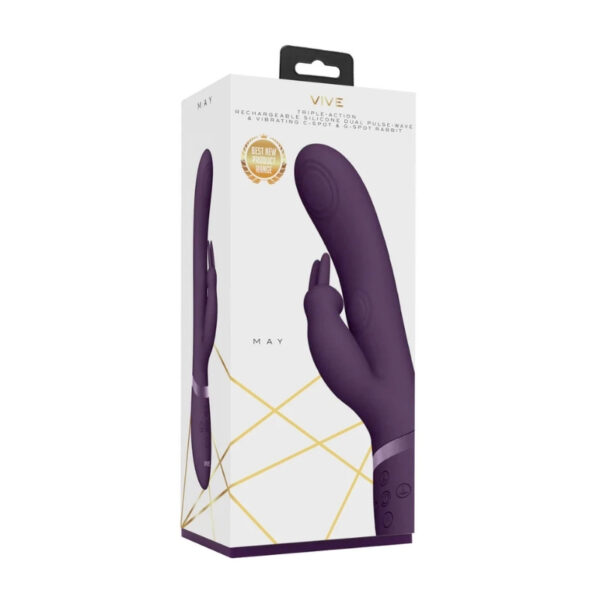 Vive May - Dual PulseWave & Vibrating C-spot & G-Spot Rabbit