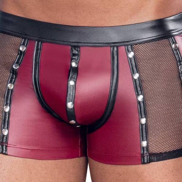 Nek pants met rood