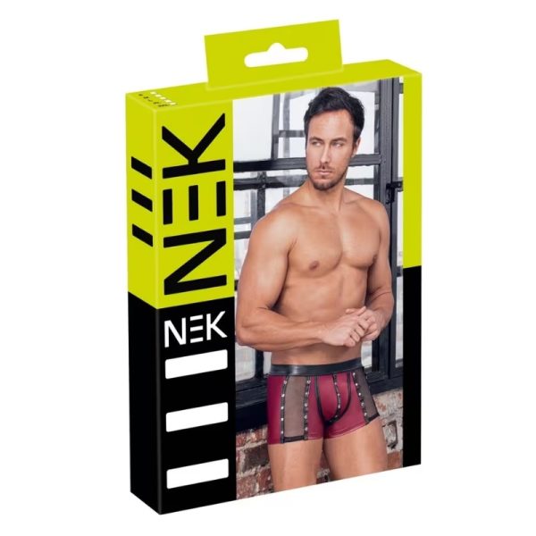 Nek pants met rood