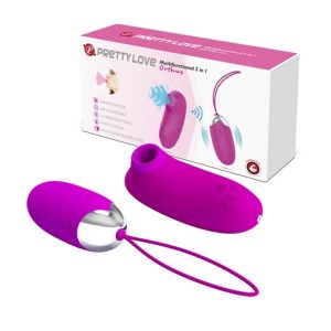Pretty Love - Orthus - Vibrating Egg with Remote Control - Pink