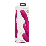 Suki - Vibrating Strapless Strap-on Rabbit Roze