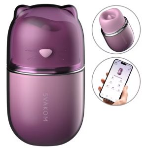 Svakom Klitty - Oplegvibrator met lik- en zuigfunctie