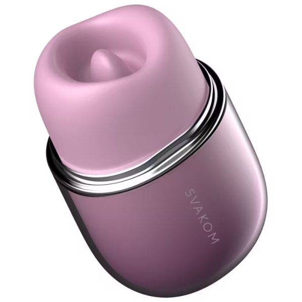 Svakom Klitty - Oplegvibrator met lik- en zuigfunctie