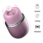 Svakom Klitty - Oplegvibrator met lik- en zuigfunctie