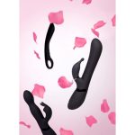 Vive Chou - G-Spot Rabbit & Clitoral Stimulator - Zwart