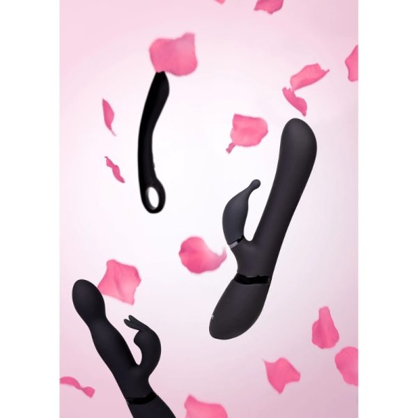Vive Chou - G-Spot Rabbit & Clitoral Stimulator - Zwart