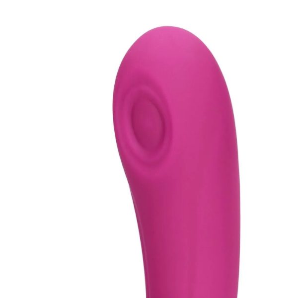 Vive Gen - Triple Motor G-Spot Vibrator with Pulse Wave and Vibrating Bristles Pink